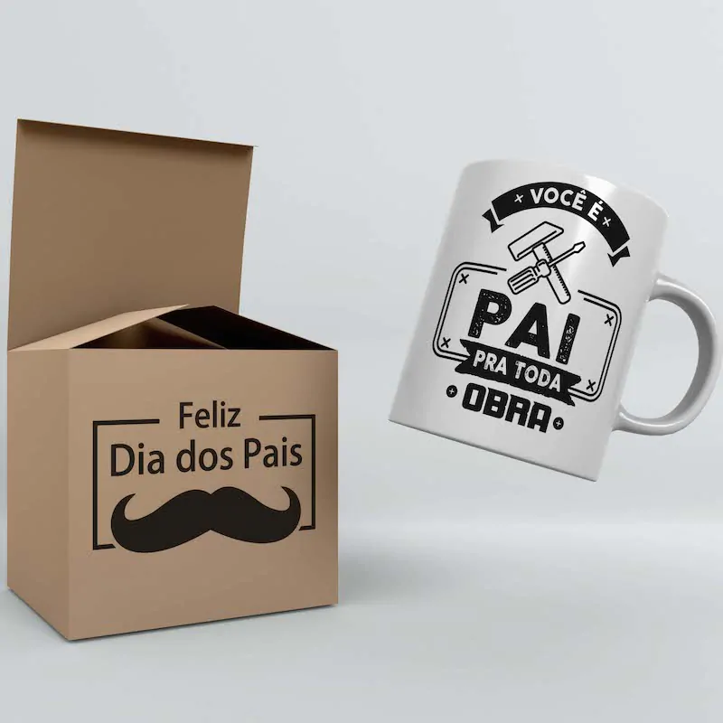 Kit Caixinha e Caneca Dia dos Pais cod-062