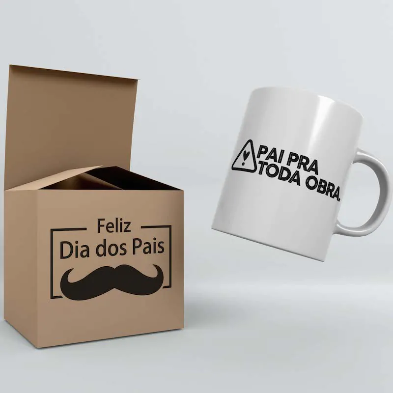 Kit Caixinha e Caneca Dia dos Pais cod-037