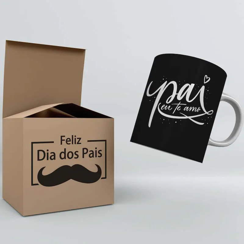 Kit Caixinha e Caneca Dia dos Pais cod-035