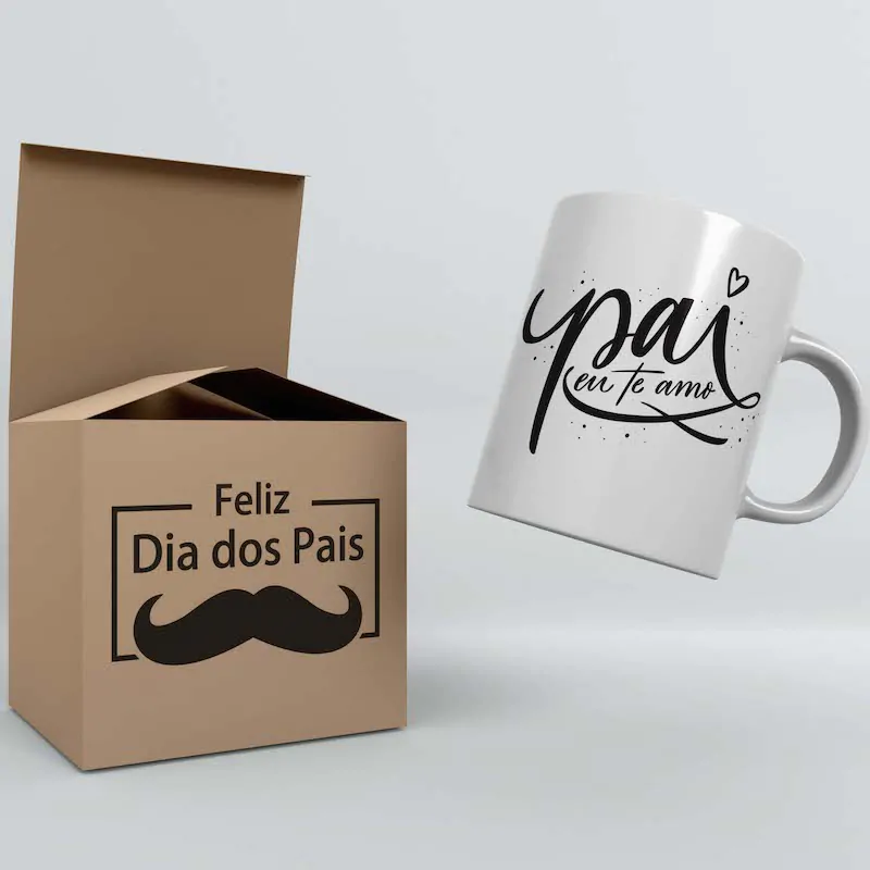 Kit Caixinha e Caneca Dia dos Pais cod-036