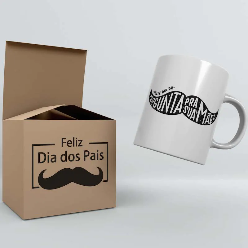 Kit Caixinha e Caneca Dia dos Pais cod-049
