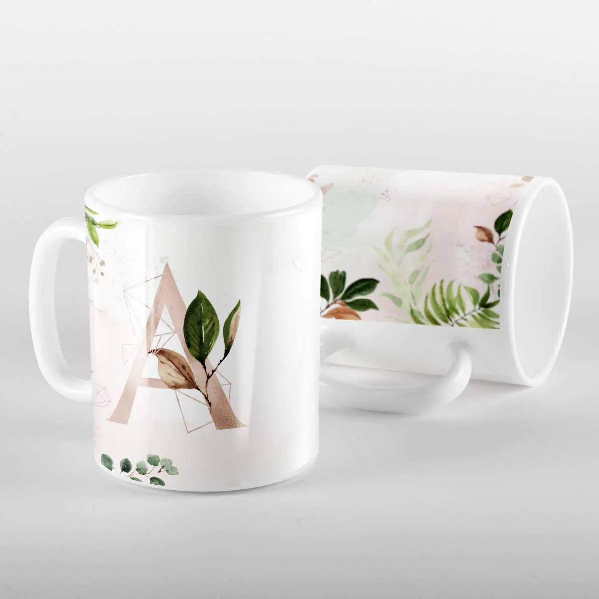Caneca Letras Iniciais A Rose