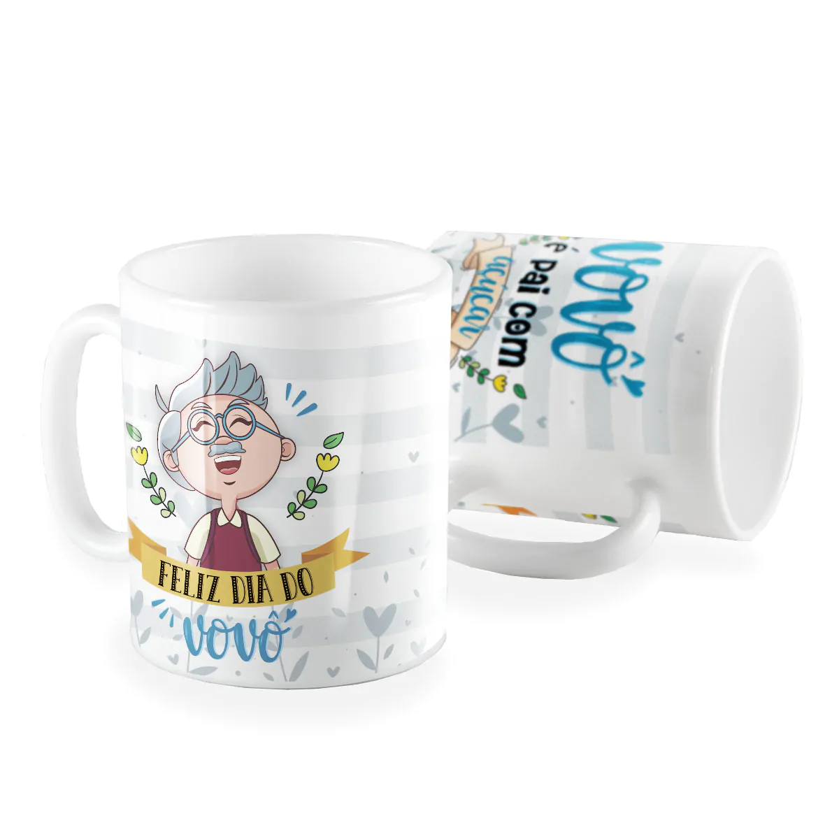 Caneca vovô é pai com açúcar
