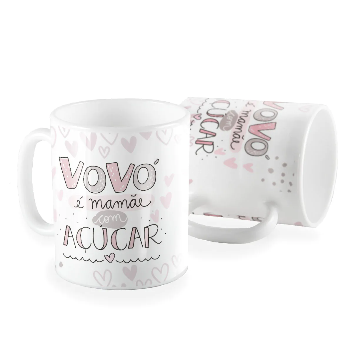 Caneca vovó é mamãe com açúcar