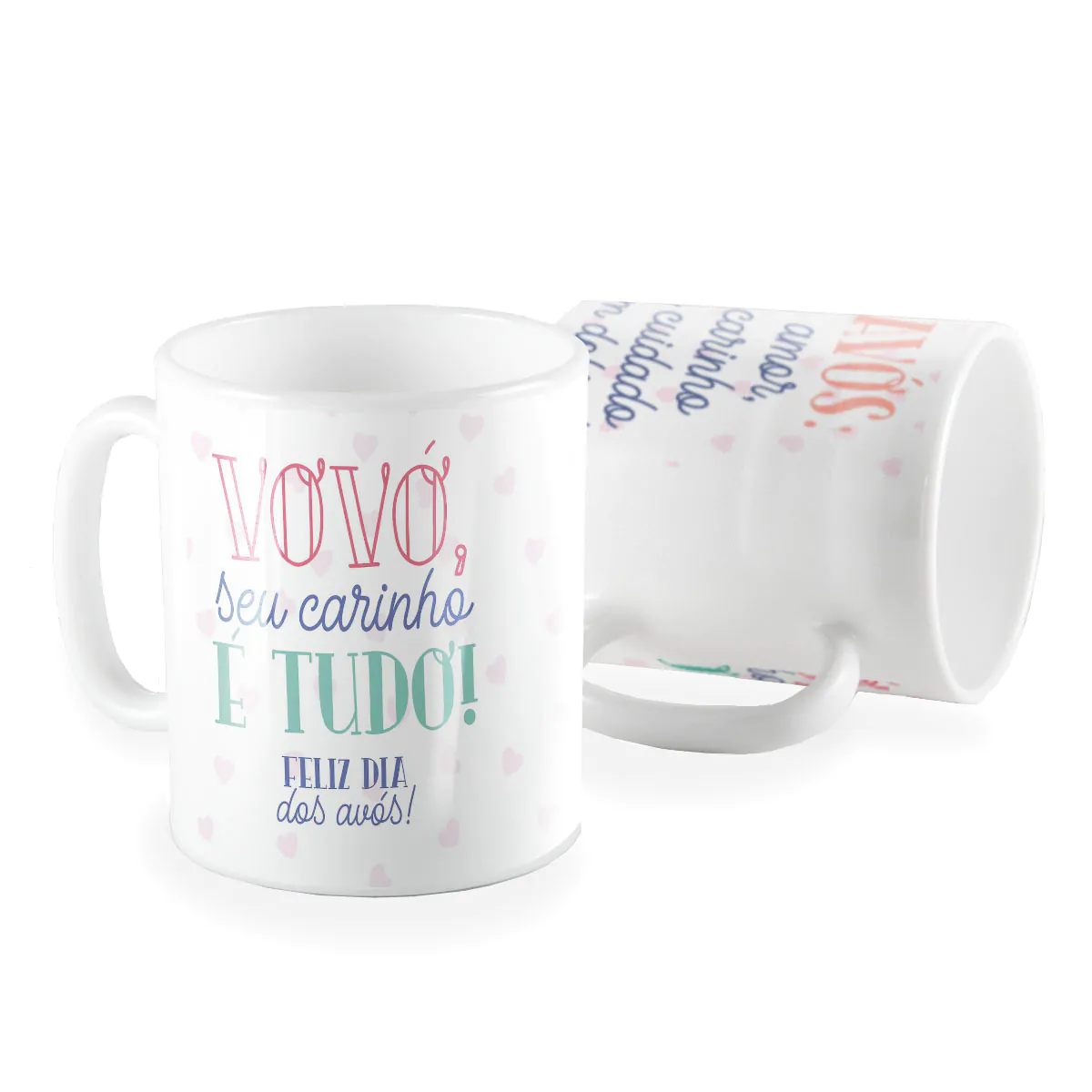Caneca vovó cuidado em dobro