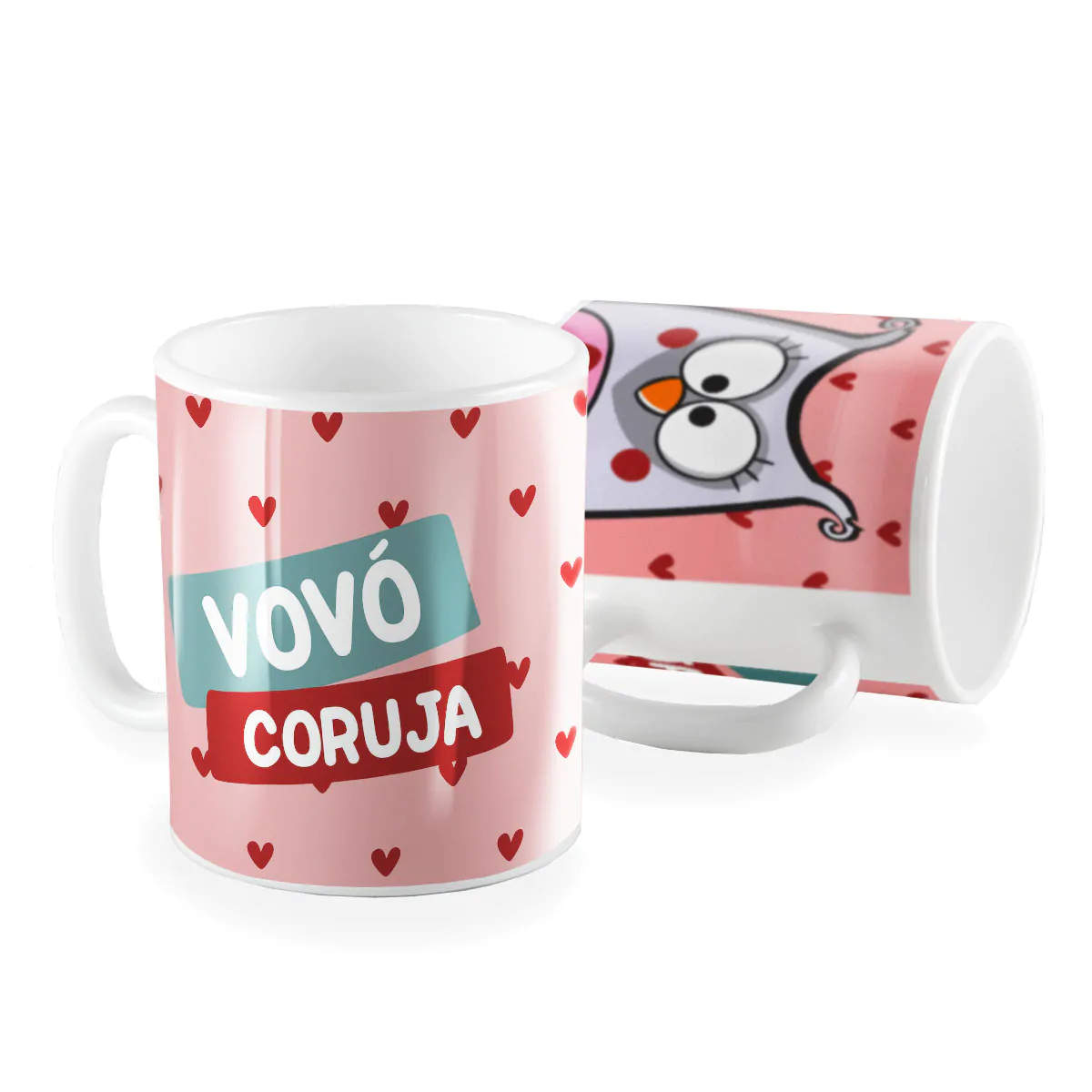 Caneca vovó coruja