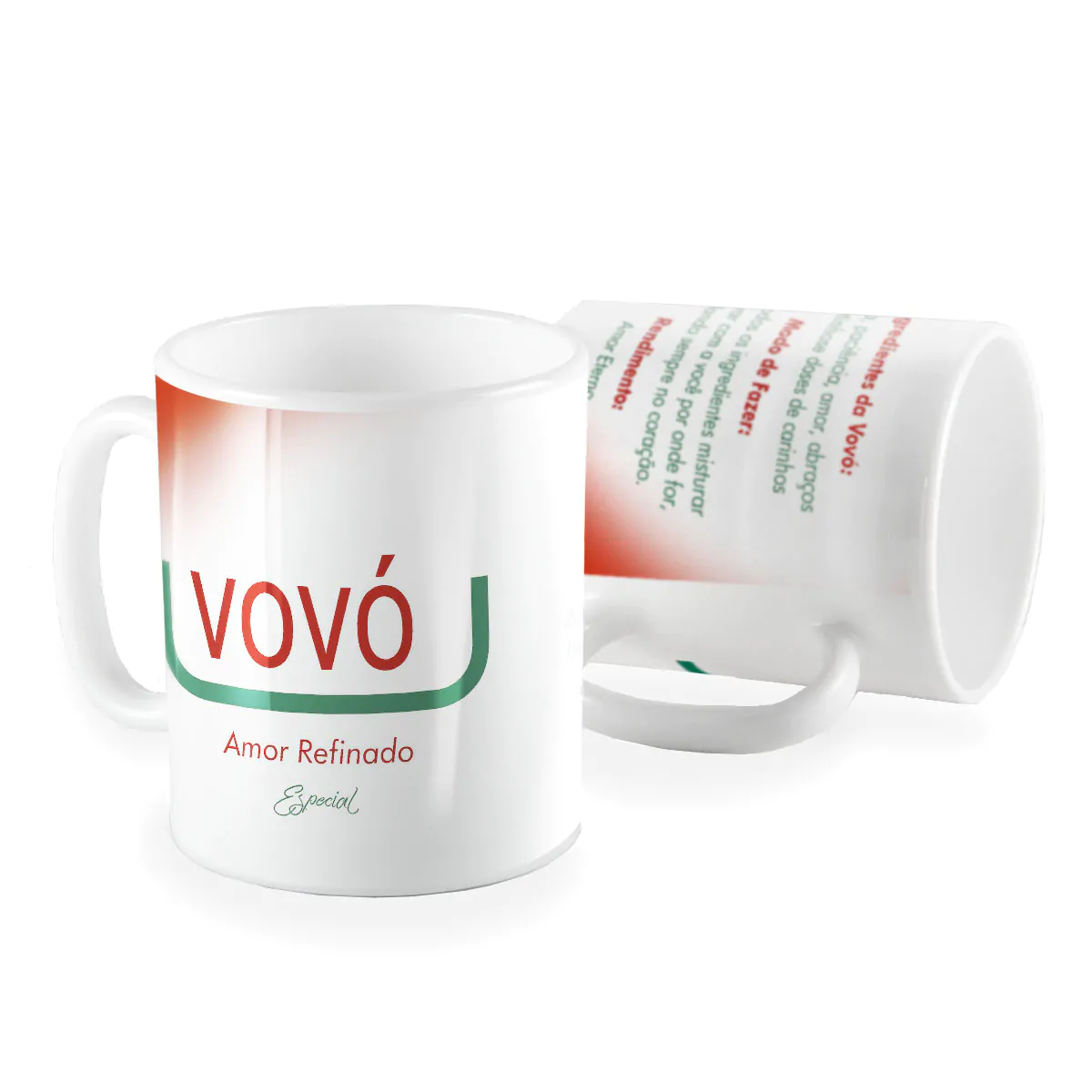 Caneca vovó amor refinado