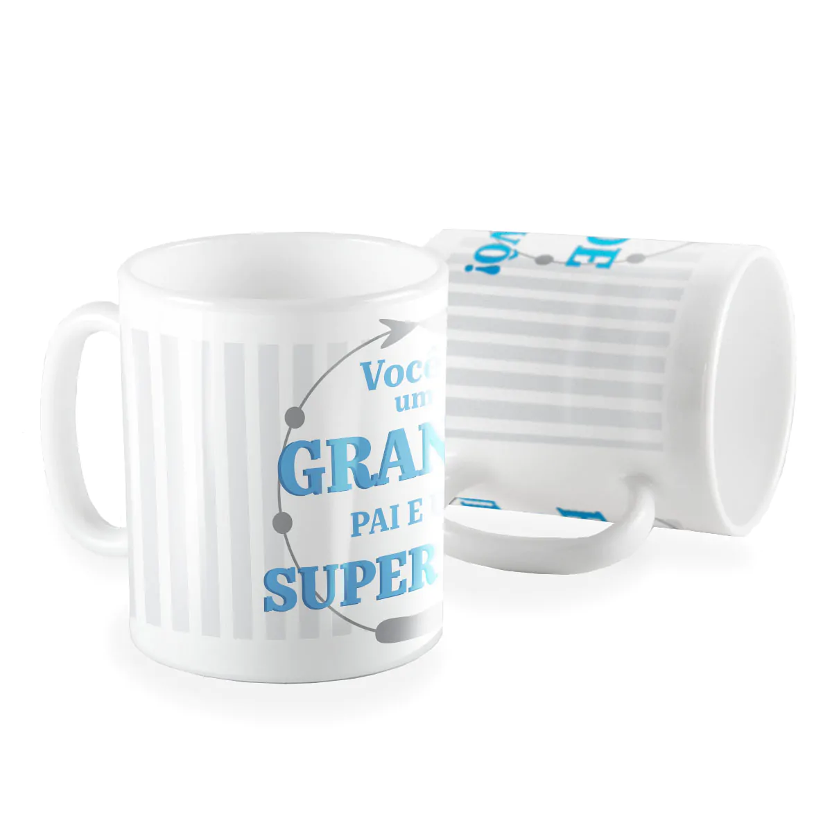 Caneca você é um grande pai e um super avô