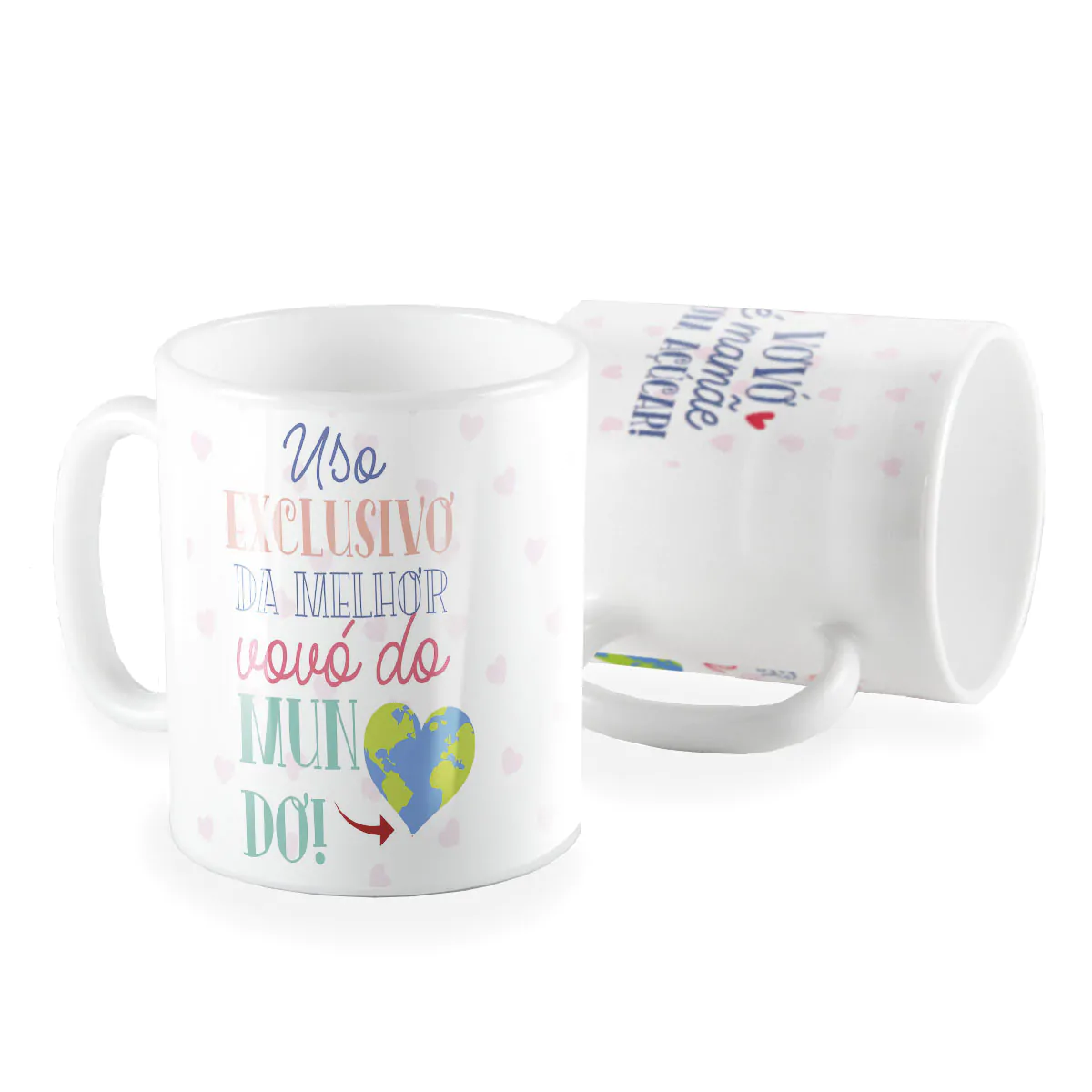 Caneca uso exclusivo da melhor vovó do mundo