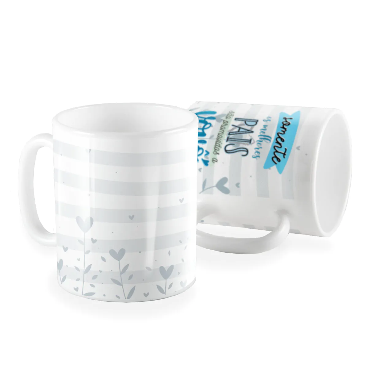 Caneca somente os melhores pais são promovidos