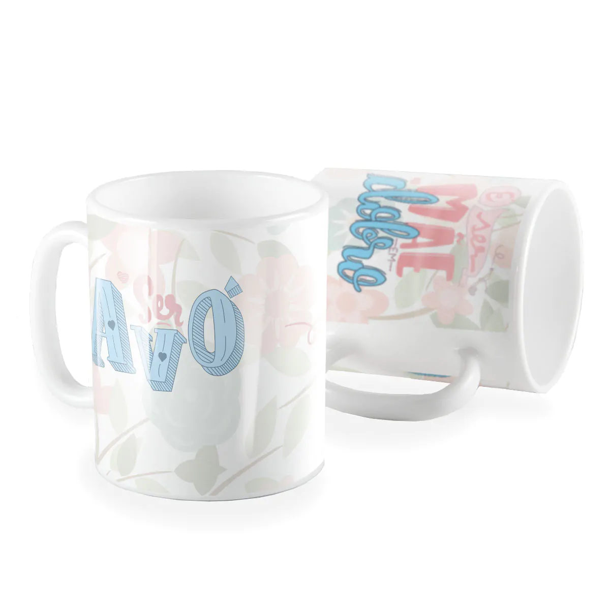 Caneca ser avó é ser mãe em dobro