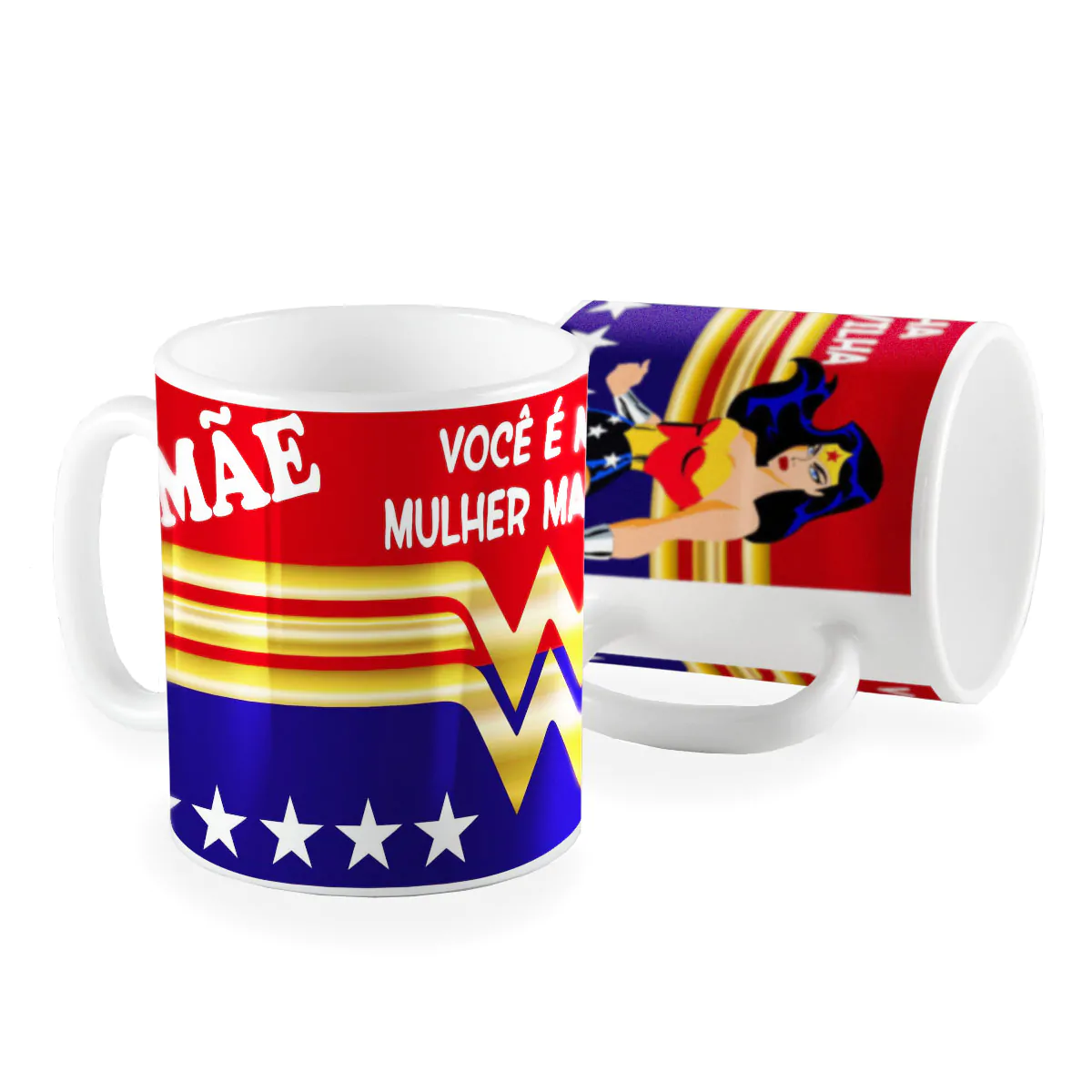 Caneca mae minha mulher maravilha
