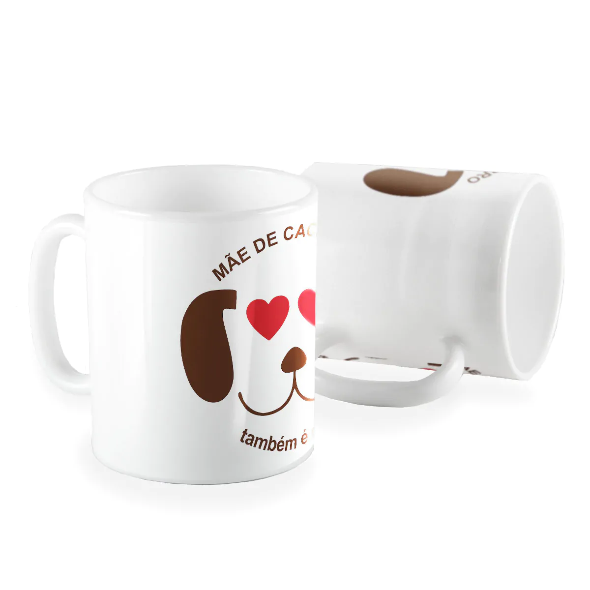 Caneca mae de cachorro tambem e mae