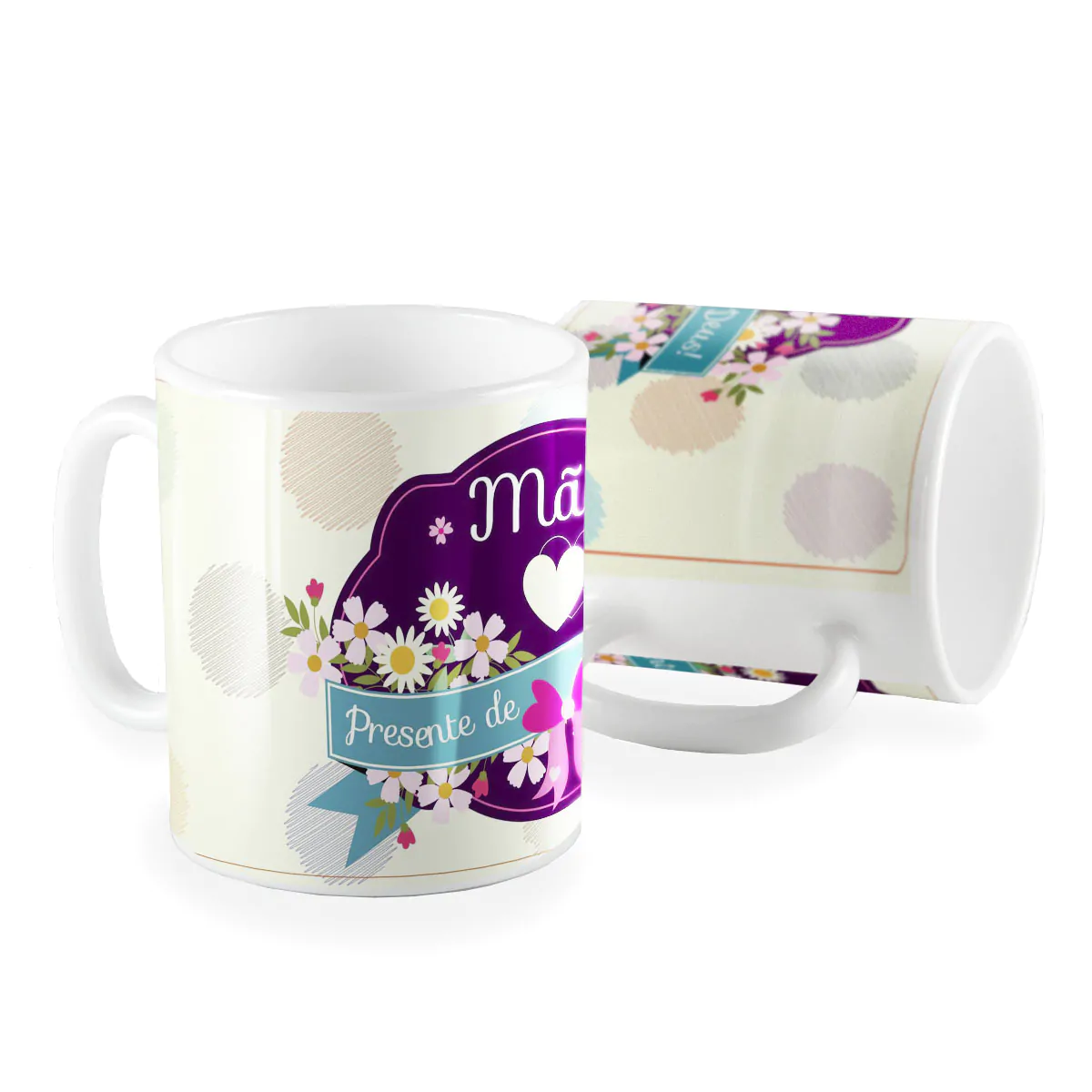 Caneca mãe presente de Deus
