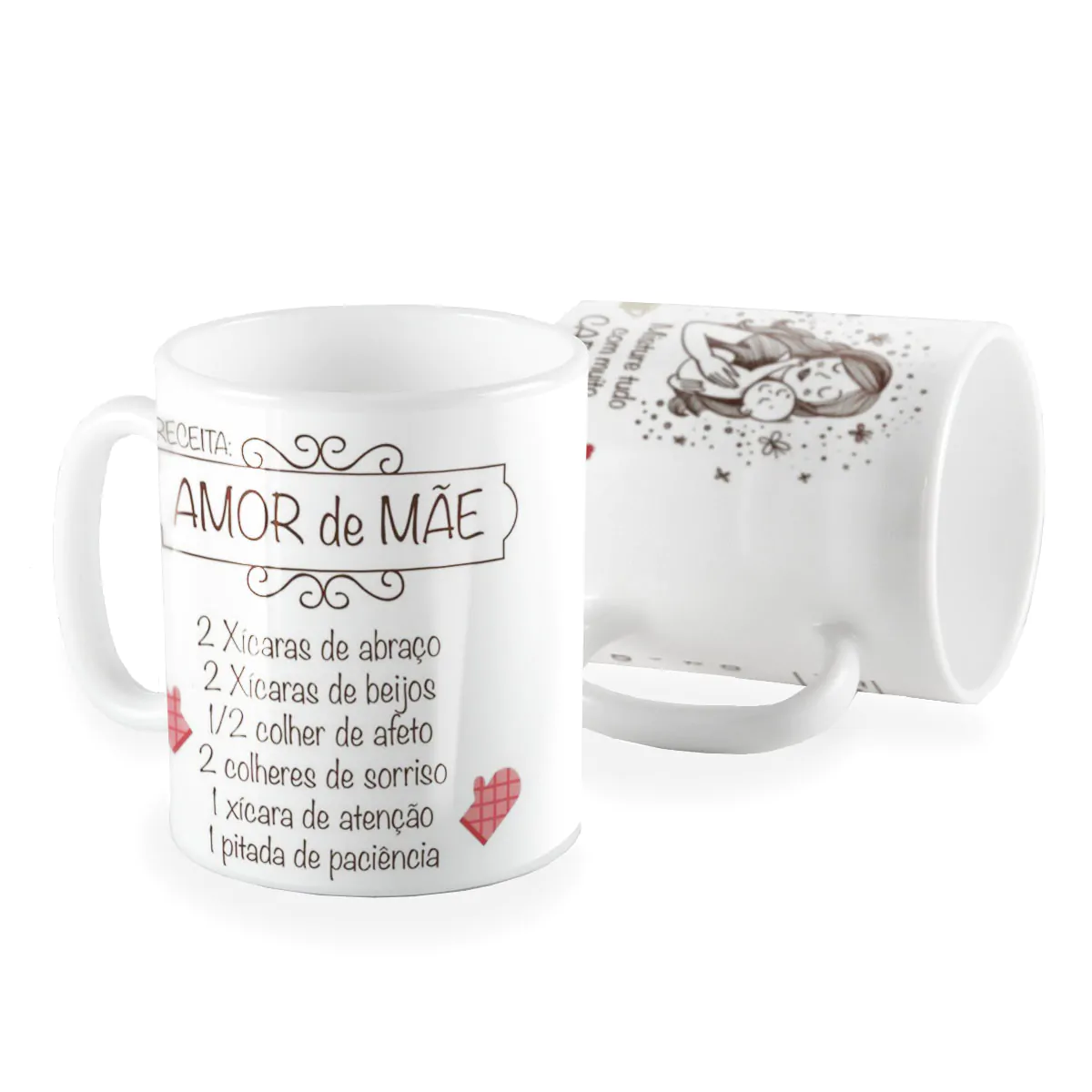Caneca receitinha da mamae