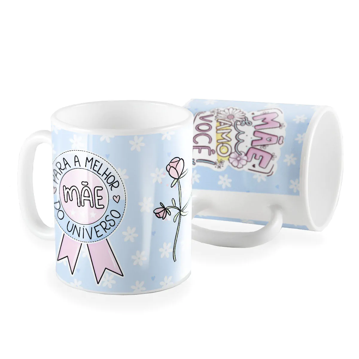 Caneca Para a melhor mae do universo eu amo voce