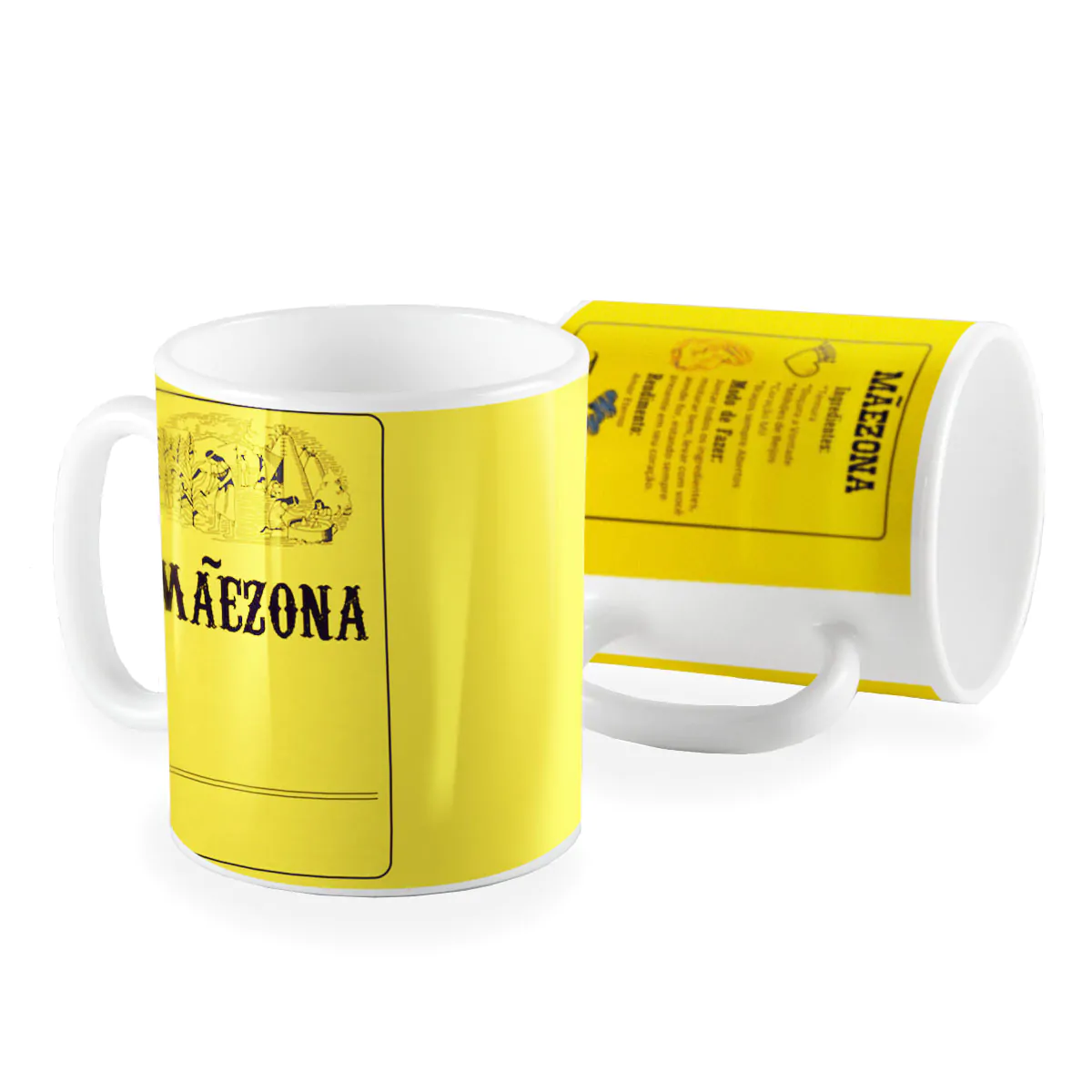 Caneca receitinha da maezona