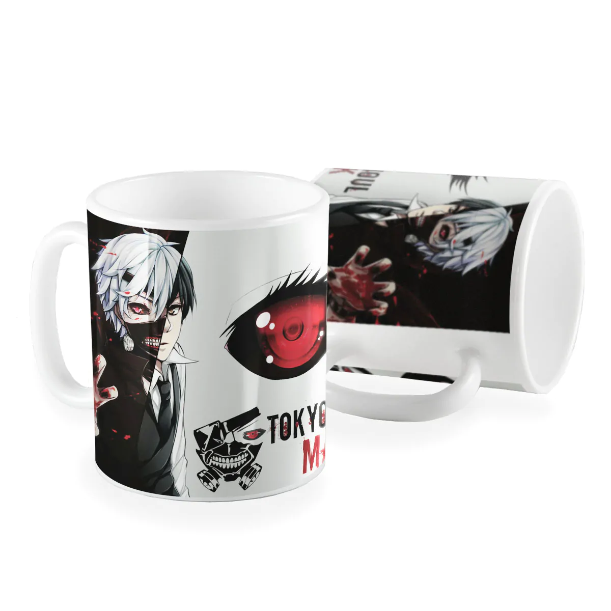 Caneca Demon Slayer tokuo ghoul mask