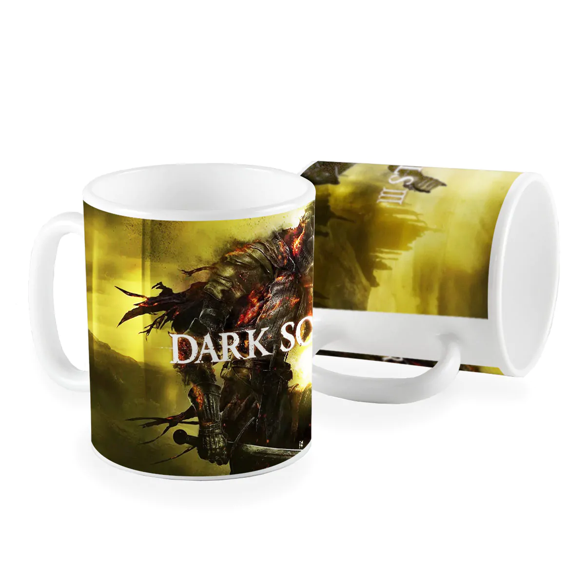 Caneca Game DARK SOULS duelo