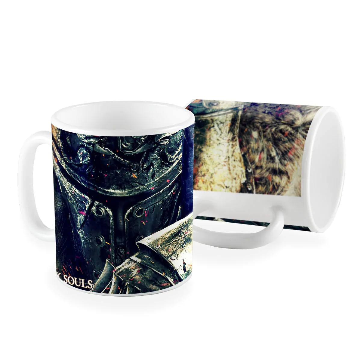 Caneca Game DARK SOULS luta