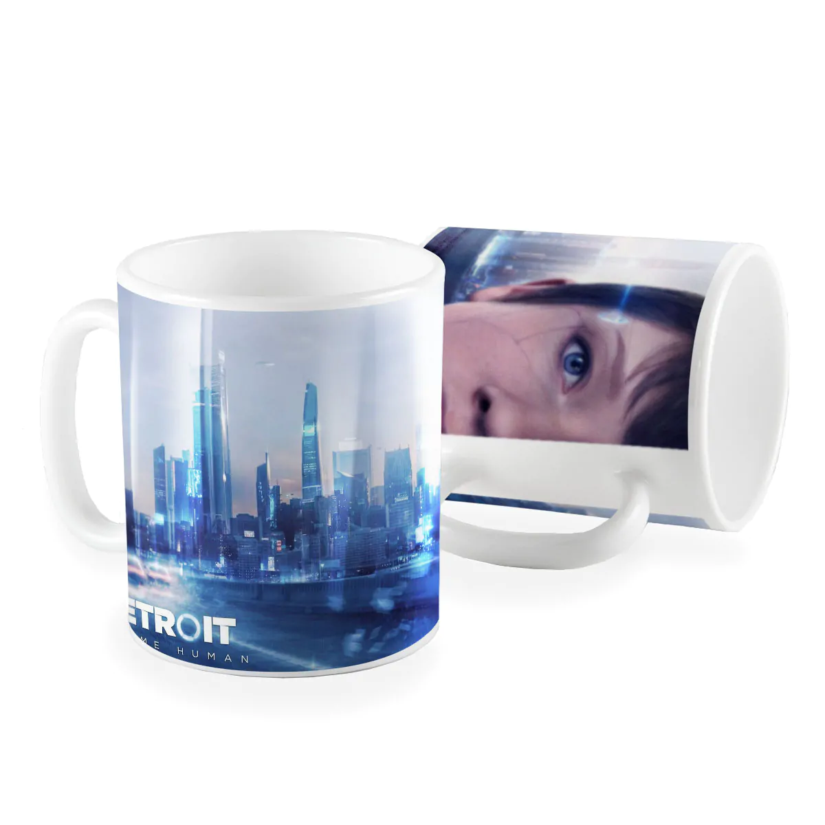 Caneca Game Detroit human cidade