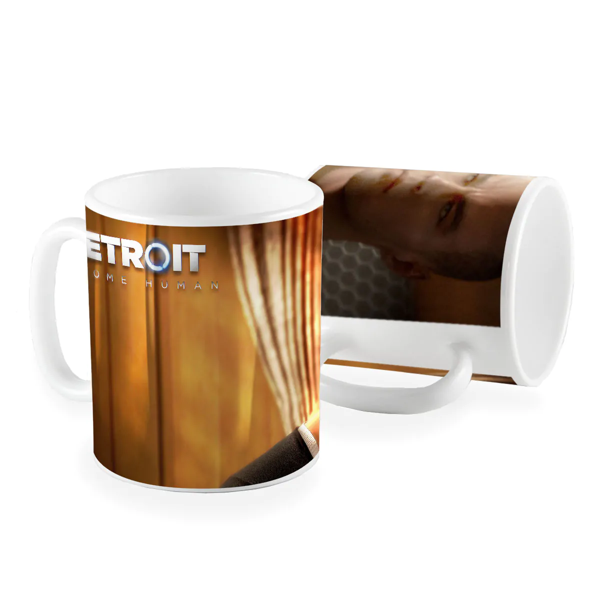 Caneca Game Detroit human fases jogo