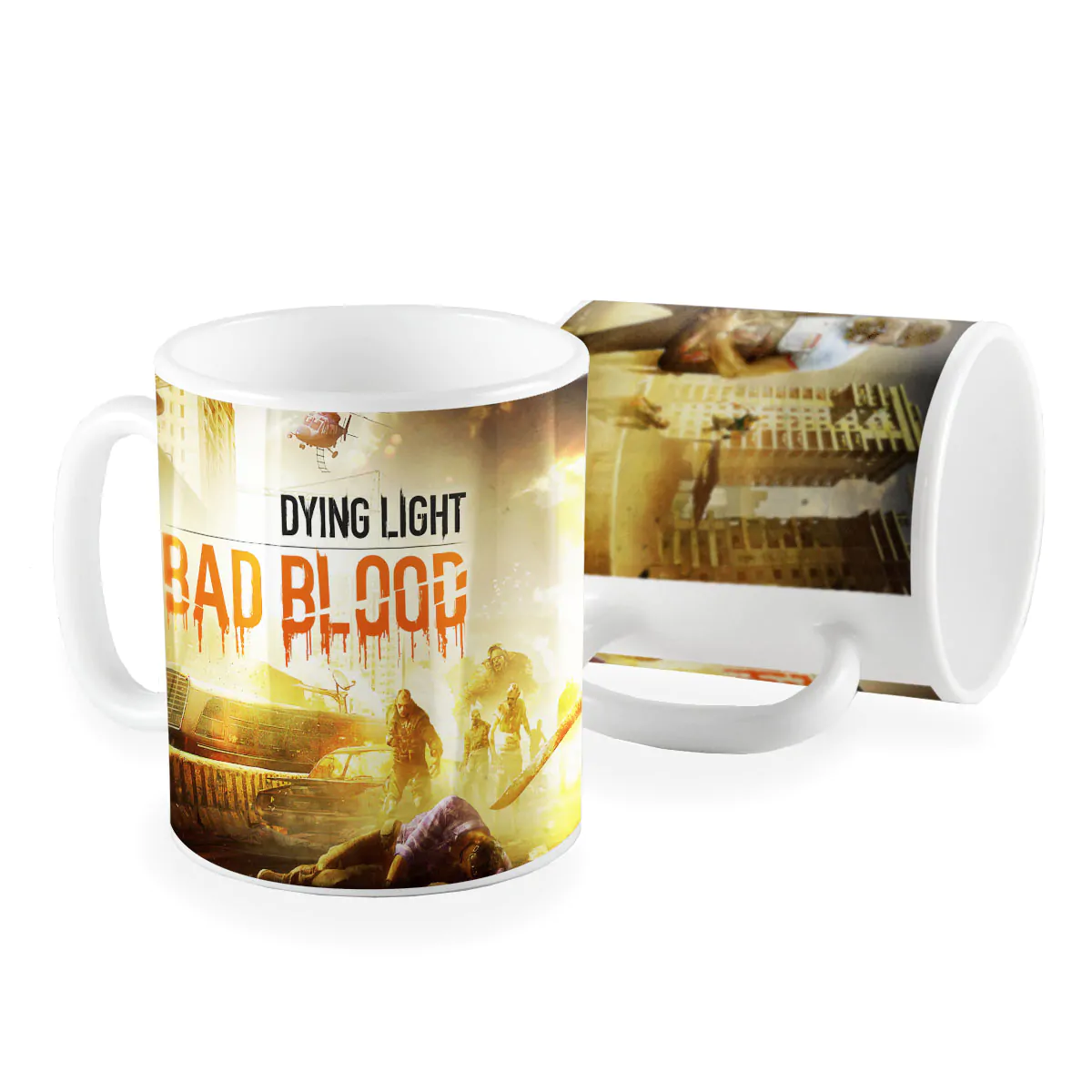 Caneca Game Dying Light batalha bad blood