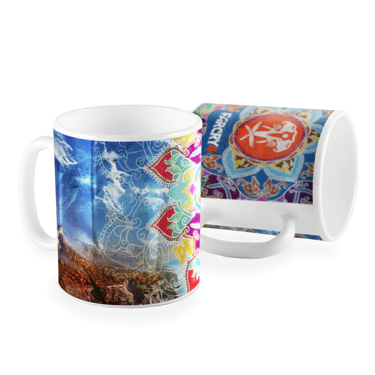 Caneca game FarCry 4 montanhas